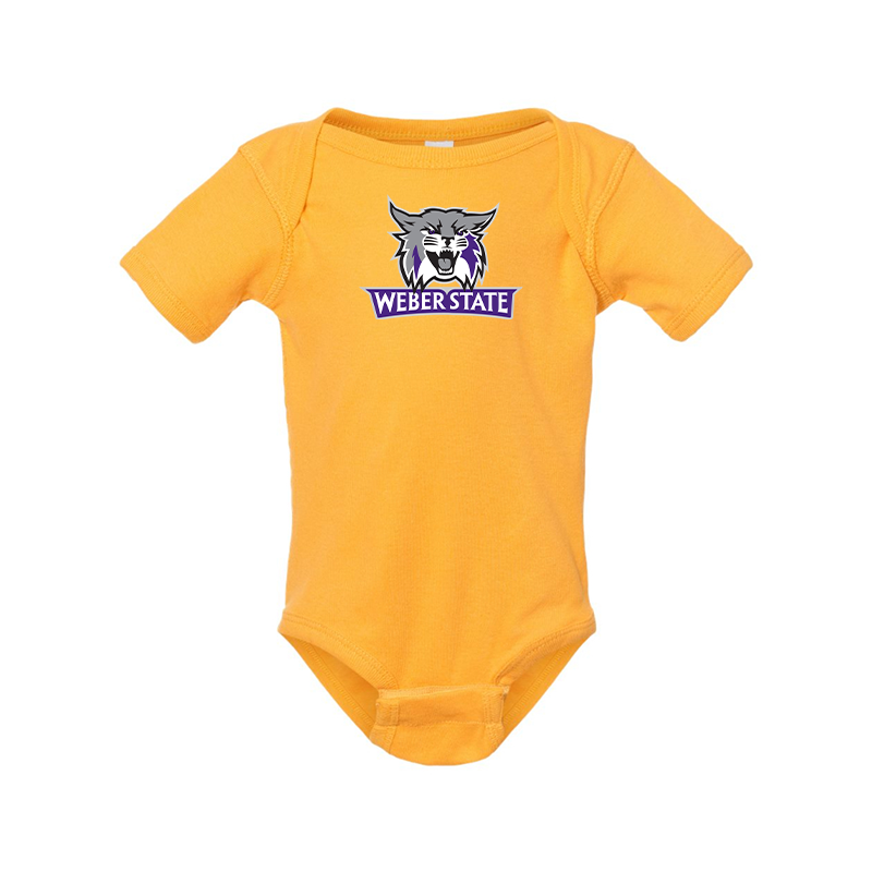 Weber State Wildcats Rabbit Skins Infant Baby Rib Bodysuit